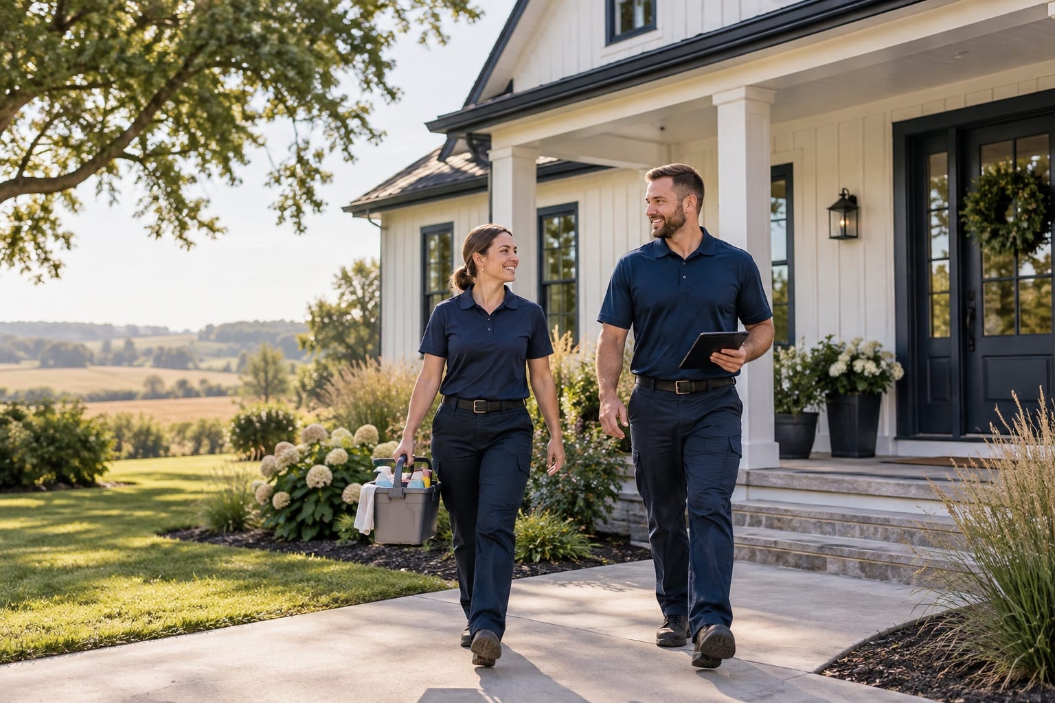 A cleaning visit in Ankeny