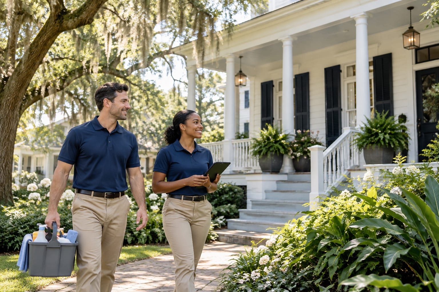 A cleaning visit in Bossier City