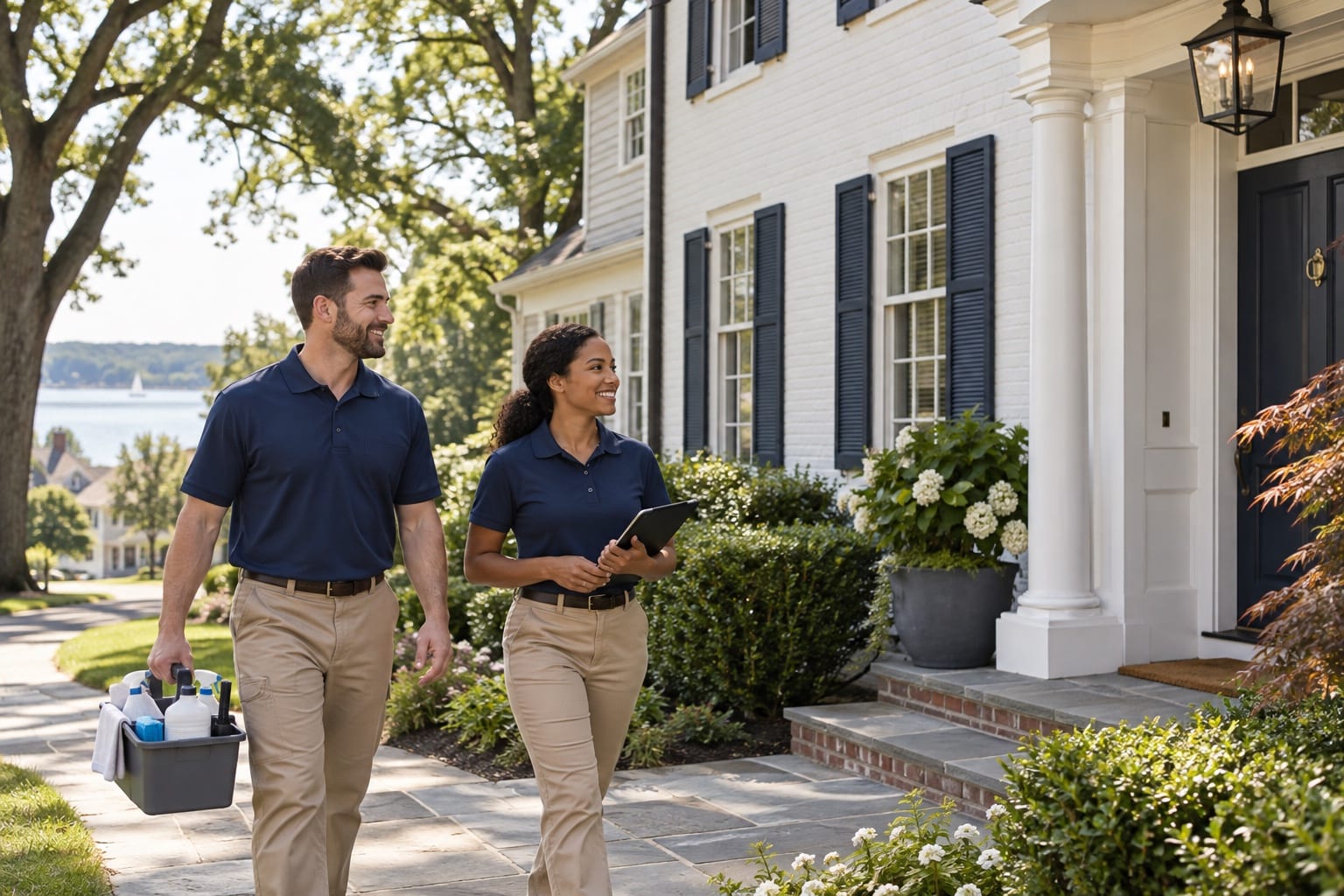 A cleaning visit in Frederick