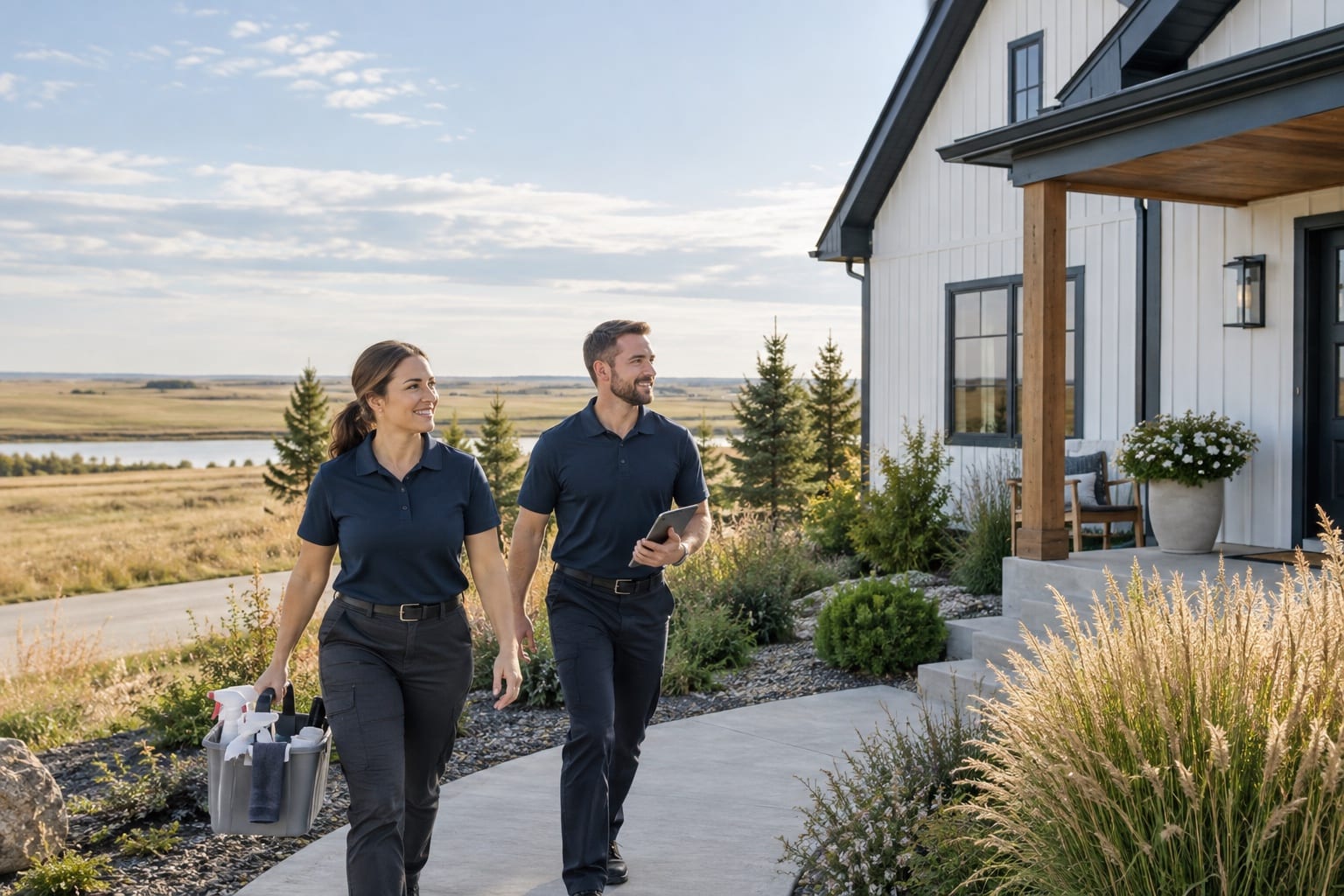A cleaning visit in Fargo